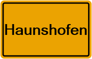 Grundbuchauszug Haunshofen