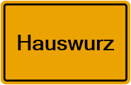 Grundbuchauszug Hauswurz