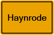 Grundbuchauszug Haynrode