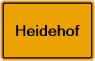 Grundbuchauszug Heidehof