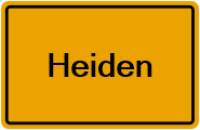 Grundbuchauszug Heiden