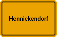 Grundbuchauszug Hennickendorf