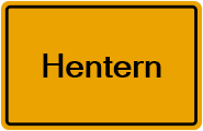 Grundbuchauszug Hentern
