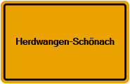 Grundbuchauszug Herdwangen-Schönach