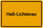 Grundbuchauszug Heß-Lichtenau