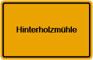 Grundbuchauszug Hinterholzmühle
