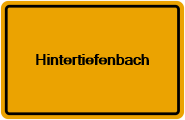 Grundbuchauszug Hintertiefenbach