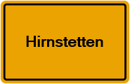 Grundbuchauszug Hirnstetten