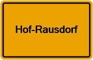 Grundbuchauszug Hof-Rausdorf