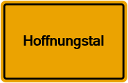 Grundbuchauszug Hoffnungstal