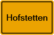 Grundbuchauszug Hofstetten