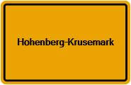 Grundbuchauszug Hohenberg-Krusemark