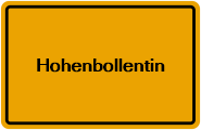 Grundbuchauszug Hohenbollentin