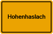 Grundbuchauszug Hohenhaslach