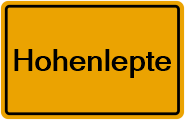 Grundbuchauszug Hohenlepte