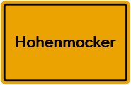 Grundbuchauszug Hohenmocker