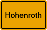 Grundbuchauszug Hohenroth