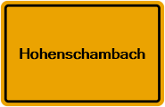 Grundbuchauszug Hohenschambach