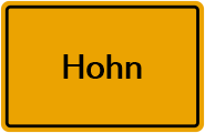 Grundbuchauszug Hohn