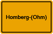 Grundbuchauszug Homberg-(Ohm)