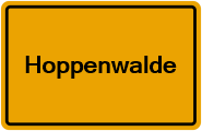 Grundbuchauszug Hoppenwalde