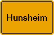 Grundbuchauszug Hunsheim