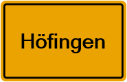 Grundbuchauszug Höfingen