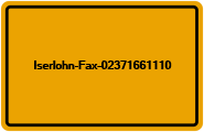 Grundbuchauszug Iserlohn-Fax-02371661110