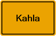 Grundbuchauszug Kahla