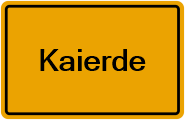 Grundbuchauszug Kaierde