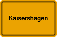 Grundbuchauszug Kaisershagen