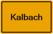 Grundbuchauszug Kalbach