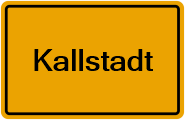 Grundbuchauszug Kallstadt