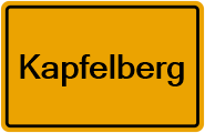 Grundbuchauszug Kapfelberg