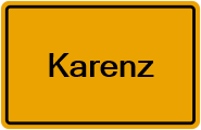 Grundbuchauszug Karenz