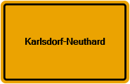 Grundbuchauszug Karlsdorf-Neuthard