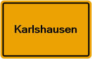 Grundbuchauszug Karlshausen