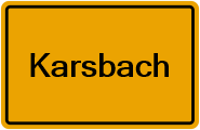 Grundbuchauszug Karsbach