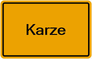 Grundbuchauszug Karze