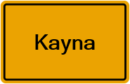 Grundbuchauszug Kayna