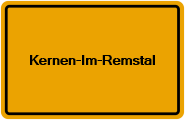 Grundbuchauszug Kernen-Im-Remstal