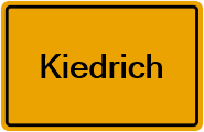 Grundbuchauszug Kiedrich