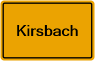 Grundbuchauszug Kirsbach