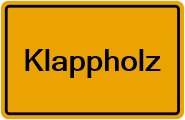 Grundbuchauszug Klappholz