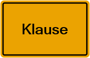 Grundbuchauszug Klause