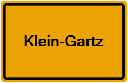 Grundbuchauszug Klein-Gartz