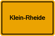 Grundbuchauszug Klein-Rheide