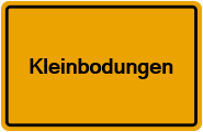 Grundbuchauszug Kleinbodungen