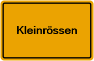 Grundbuchauszug Kleinrössen