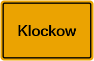 Grundbuchauszug Klockow